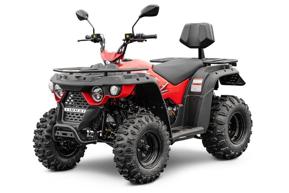 Linhai M210 EFi – czerwony
